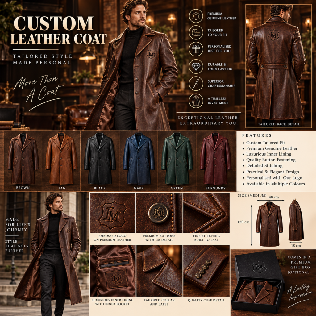 Custom Leather Coat