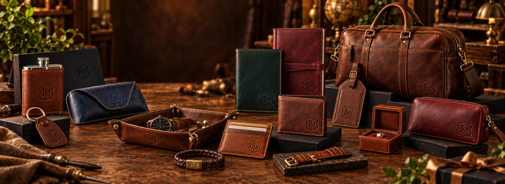 Personalised Leather Gifts