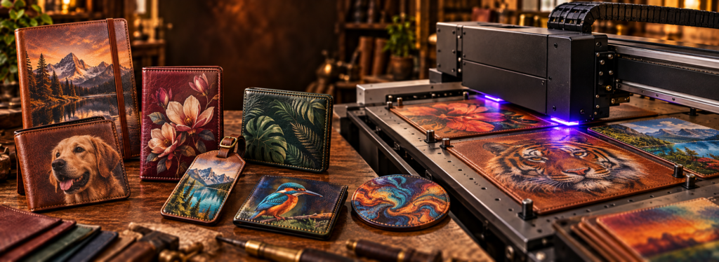 UV Printing on Leather